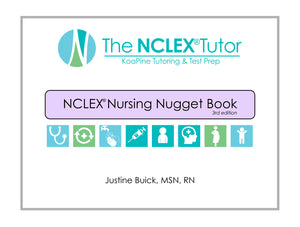 NCLEX Nursing Nugget Pages Book